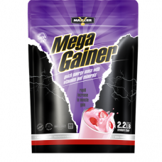 Gainer, Mega Gainer, Maxler, strawberry flavor, 1000 g, Z05643
 