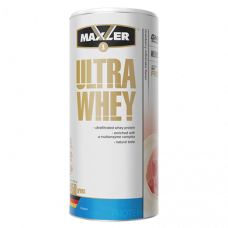 Protein, Ultra Whey, Maxler, Strawberry Milkshake Flavor, 450 g, Z05662
 