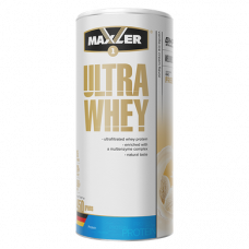 Протеин, Ultra Whey, Maxler, вкус ванильное мороженое, 450 г, Z05663
  