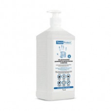 Antiseptic gel for disinfection of hands, body and surfaces, Touch Protect, 1000 ml, Z05703
 