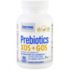 Пробиотики, Prebiotics XOS+GOS, Jarrow Formulas, 90 жевательных таблеток, Z05750
  