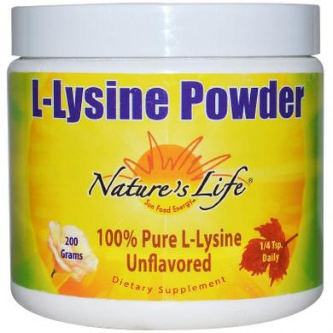 L-Lysine, L-Lysine Powder, Unflavored, Nature's Life, 200 g 255, Z05754 .. Discounts, promotions, 100% original products. Worldwide shipping, free shipping, world, health, cosmetics, fitness