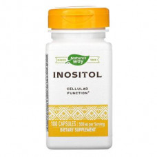 Inositol, Once Daily, Natures Way, 500 mg, 100 Capsules, Z05766
 