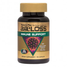 Immune Support, AgeLoss Immune Support, Natures Plus, 90 Capsules, Z05796
 