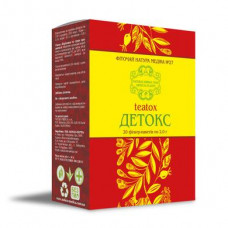 Detox herbal tea, Natura Medica, 20 sachets, 2 g each, Z05804
 