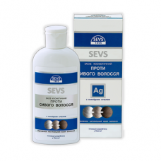 Cosmetic remedy for gray hair, with colloidal silver, Sevs, 200 ml, Z05814
 