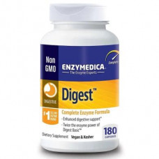 Digestive Enzymes, Digest, Complete Enzyme Formula, Enzymedica, 180 Capsules, Z05852
 