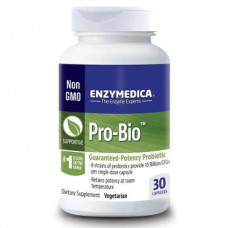 Probiotics, Pro Bio, Pro Bio, Guaranteed Potency Probiotic, Enzymedica, 30 Capsules, Z05869
 