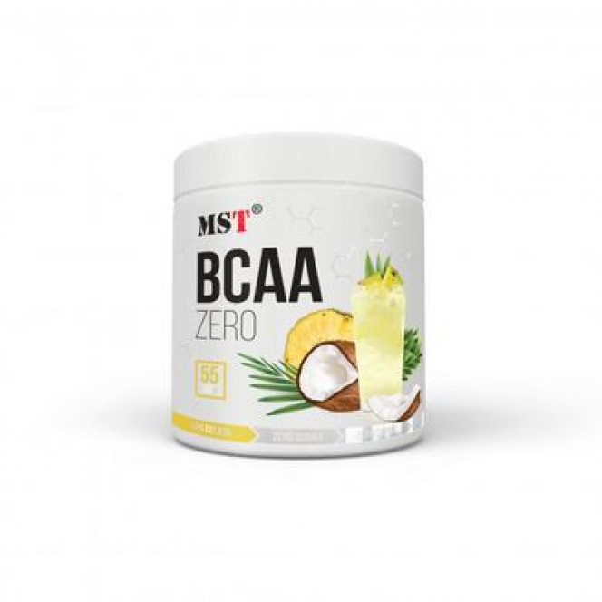 BCAA Zero Complex, MST Nutrition, Pinacolada Flavor, 55 servings 554, Z05877 .. Discounts, promotions, 100% original products. Worldwide shipping, free shipping, world, health, cosmetics, fitness