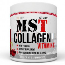 Коллаген и витамин С, Collagen + Vitamin C, MST Nutrition, вкус вишни, 390 г, Z05898
  