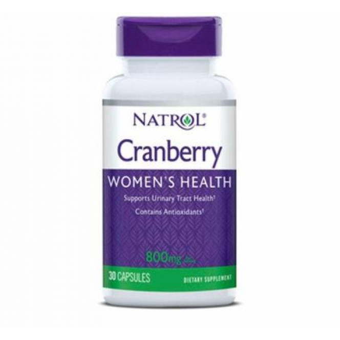 Antioxidants Natrol Cranberry Extract 800 mg 30 Cap 147, Z06220 .. Discounts, promotions, 100% original products. Worldwide shipping, free shipping, peace, health, cosmetics, fitness