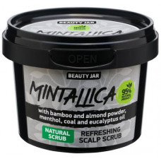 Скраб-шампунь очищающий для кожи головы Mintallica, Refreshing Scalp Scrub, Beauty Jar, 100 г, Z06380
  