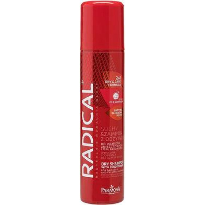 Dry shampoo for thin and weak hair XXL Volume, Radical, Farmona, 180 ml 175, Z06458 .. Discounts, promotions, 100% original products. Worldwide delivery, free shipping, peace, health, cosmetics, fitness