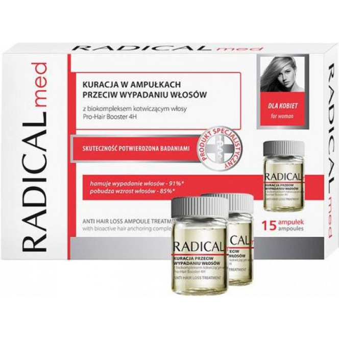 Strengthening-regenerating serum for weakened and falling hair, Radical, Farmona, 100 ml 197, Z06456 .. Discounts, promotions, 100% original products. Delivery worldwide, free shipping, peace, health, cosmetics, fitness