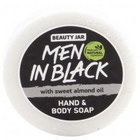 Мыло для рук и тела Men In Black, Hand & Body Soap, Beauty Jar, 80 г, Z06513
  