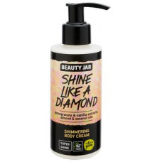 Крем для тела с блестками Shine Like A Diamond, Shimmering Body Cream, Beauty Jar, 150 мл, Z06521
  