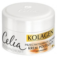 Anti-wrinkle cream for sensitive skin, Collagen Cream, Celia, 50 ml, Z06635
 