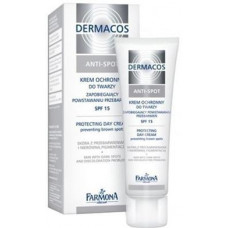 Protective cream for the face against pigmentation SPF 15 Dermacos Anti-Spot SPF 15 Protecting Day Cream, Farmona Professional, 50 ml, Z06645
 