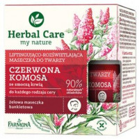 Лифтинговая освещающая маска для лица Красная киноа, Herbal Care, Farmona, 50 мл, Z06671
  