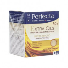 Face cream-oil lifting effect 50+, Pharma Group Japan Extra Oils 50+, Perfecta, 50 ml, Z06736
 