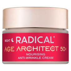 Питательный крем для лица от морщин 50+, Radical Age Architect Nourishing Anti Wrinkle Cream, Farmona, 50 мл, Z06740
  