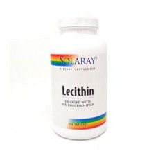 Soy Lecithin, Lecithin, Solaray, 1000 mg, 250 Capsules, Z06815
 