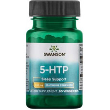 5-HTP (L-5 Hydroxytryptophan), Swanson, 200 mg, 60 Vegetarian Capsules, Z06831
 