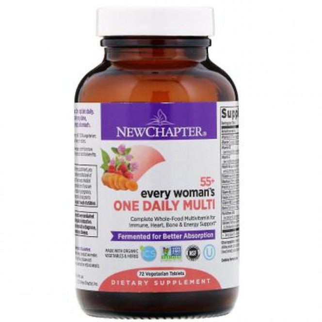 Daily multivitamins for women 40+, Every Woman's, New Chapter, 24 tablets 558, Z06877 .. Discounts, promotions, 100% original products. Worldwide shipping, free shipping, world, health, cosmetics, fitness