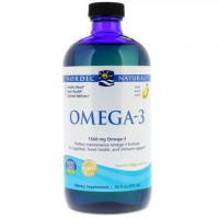 Омега-3, Omega-3, Nordic Naturals, вкус лимона, 1560 мг, 473 мл, Z06894
  