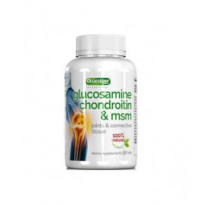 Glucosamine, Chondroitin & MSM, Glucosamine Condroitin & MSM, Quamtrax, 90 Tablets, Z06969
 