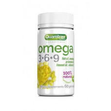 Omega 3-6-9, Omega 3-6-9, Quamtrax, 500 mg, 60 Softgels, Z06973
 