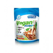 Веган протеин, Vegan protein, Quamtrax, вкус шоколад, 500 г, Z07007
  