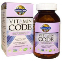 Витамины для беременных, Vitamin Code Raw Prenatal, Garden of Life, 90 капсул, Z07053
  