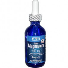 Ионный магний, Liquid Ionic Magnesium, Trace Minerals Research, 400 мг, 59 мл, Z07070
  