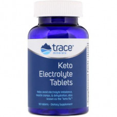 Keto Electrolyte Tablets, Trace Minerals, 90 Tablets, Z07089
 