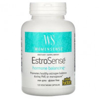 Hormone Balance (Formula), WomenSense, EstroSense, Natural Factors, 120 Vegetarian Capsules, Z07113
 