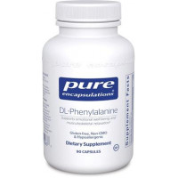 DL-Phenylalanine, DL-Phenylalanine, Pure Encapsulations, 90 Capsules, Z07117
 