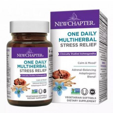 Травы для нервной системы, Multiherbal Stress, New Chapter, 30 капсул, Z07214
  