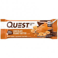 Bar, Quest Bar, Quest Nutrition, Chocolate Peanut Butter Flavor, 60 g, Z07294
 