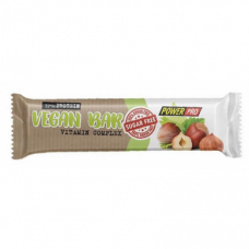 Bar, 32% Vegan Sugar Free, PowerPro, Nut Flavor with Dried Fruit, 60 g, Z07328
 