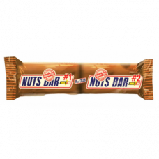 Bar, Nuts Bar with Peanuts and Caramel (Sugar Free), PowerPro, 70 g, Z07329
 