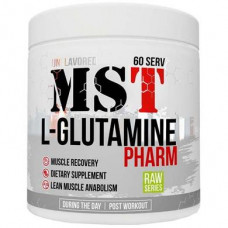 Глютамин, Glutamine Pharm, MST Nutrition, без вкуса, 300 г, Z07353
  