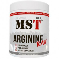 Arginine, Amino Acid Arginine, MST Nutrition, Unflavored, 500 g, Z07356
 