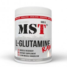 Glutamine, Amino Acid Glutamine, MST Nutrition, Unflavored, 500 g, Z07359
 