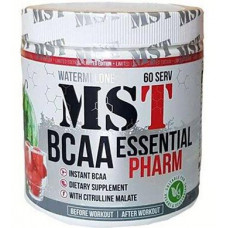 Комплекс ВСАА, BCAA Essential, MST Nutrition, вкус арбуз, 420 г, Z07371
  