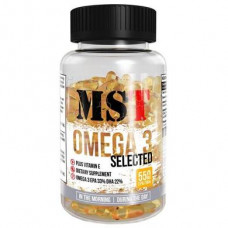 Омега-3, Omega 3 Selected (55%), MST Nutrition, 110 гелевых капсул, Z07376
  