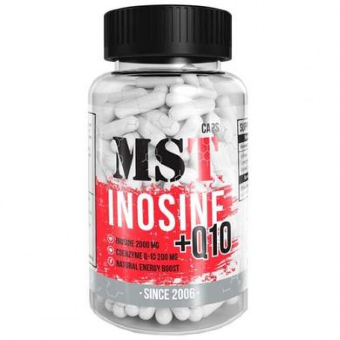 Inosine Coenzyme, Inosine Q10, MST Nutrition, 90 capsules 554, Z07378 .. Discounts, promotions, 100% original products. Worldwide shipping, free shipping, world, health, cosmetics, fitness