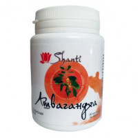 Ашвагандха (Ashwagandha), Shanti, 60 капсул, Z07413
  