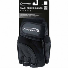 Gloves Black Series, IronMaxx, black, size S / M, Z07455
 