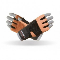 Gloves FITNESS MFG 444, Mad Max, brown, size S, Z07485
 